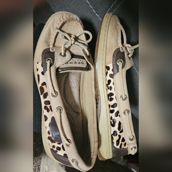 Sperry Shoes - Sperry's Top Sider Cheetah Print Size 7